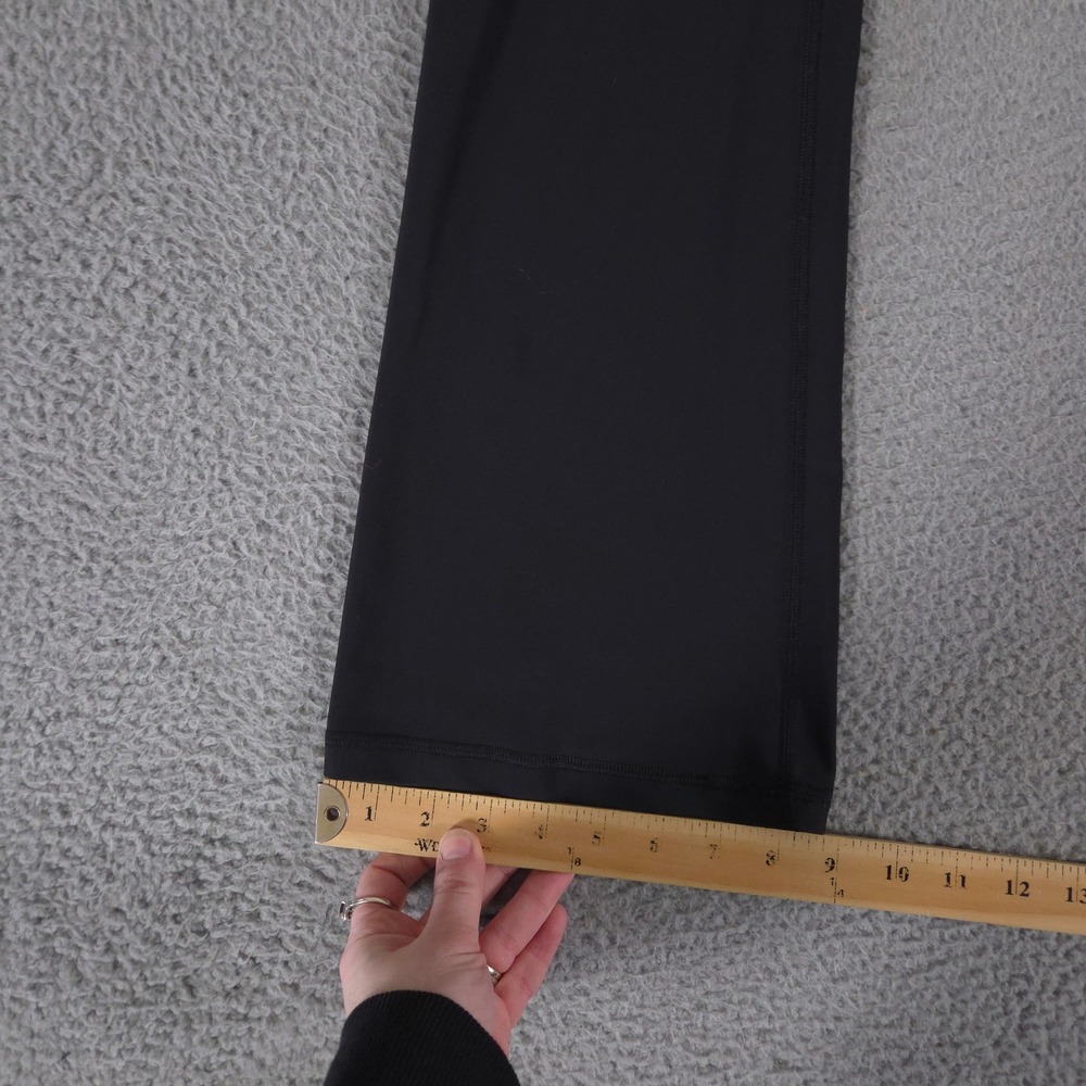 Old Navy Pants Women Medium Black Slim Boot-Cut Powersoft High-Rise Pockets Yoga - Picture 2 of 10